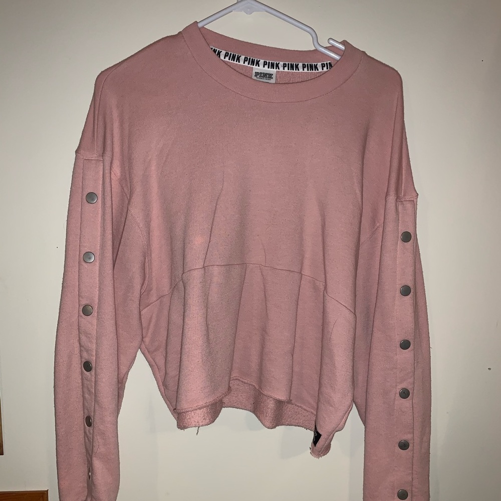 Light pink crop top